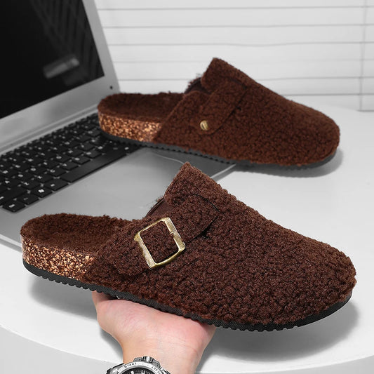 Knox Bouclé Mules