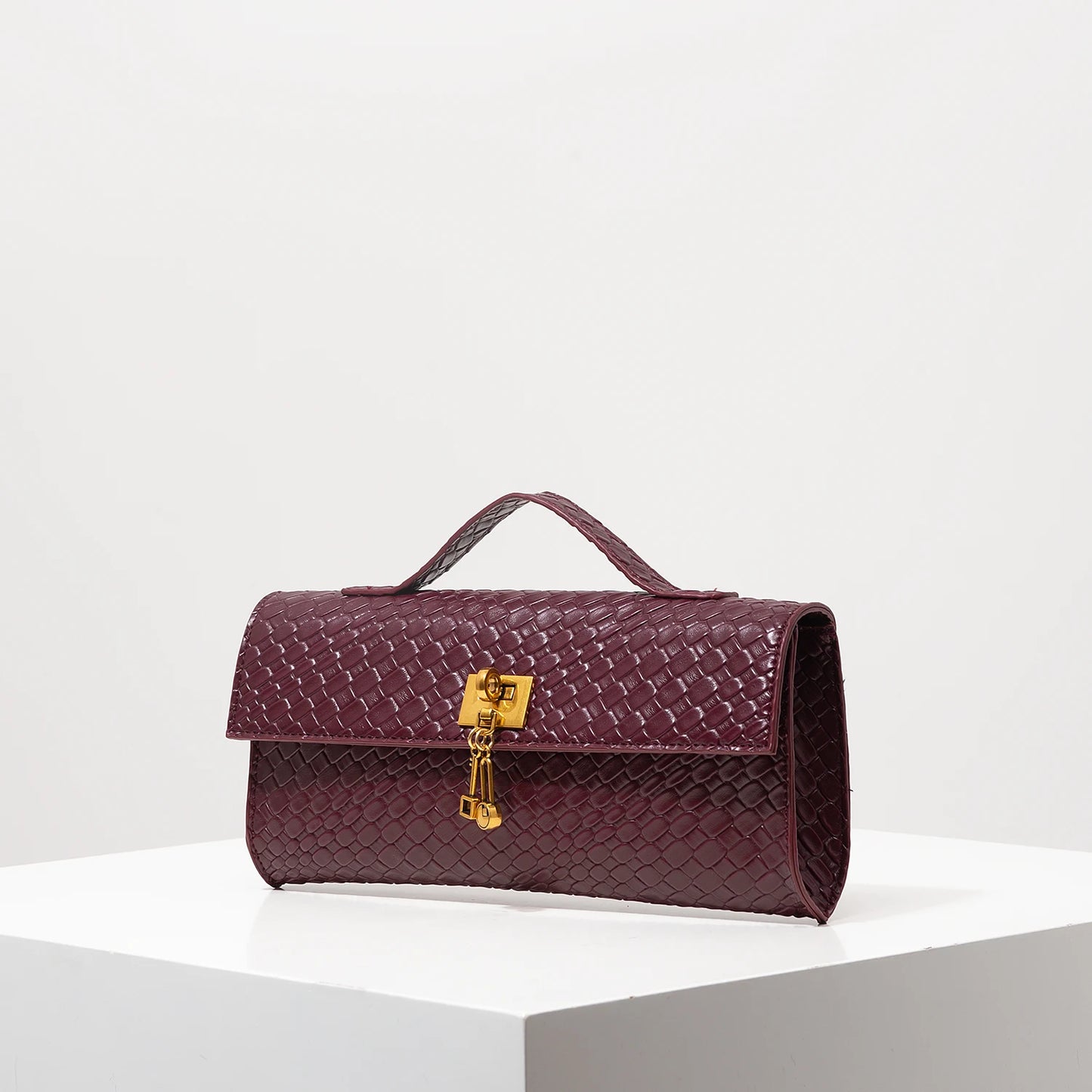 Valentina Woven Clutch