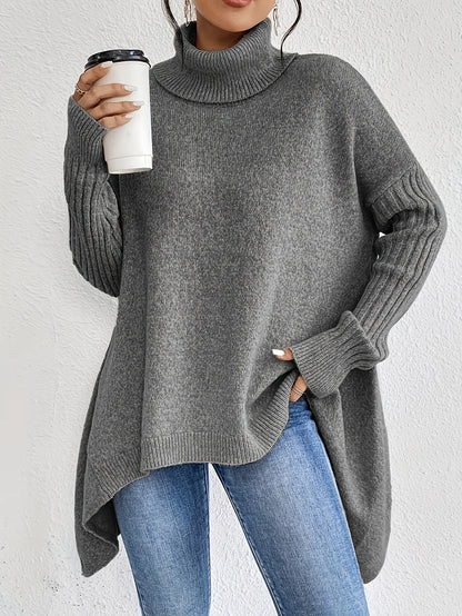 Isaline Ribbed Turtleneck