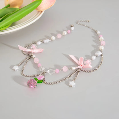 Estelle Layered Pearl Necklace