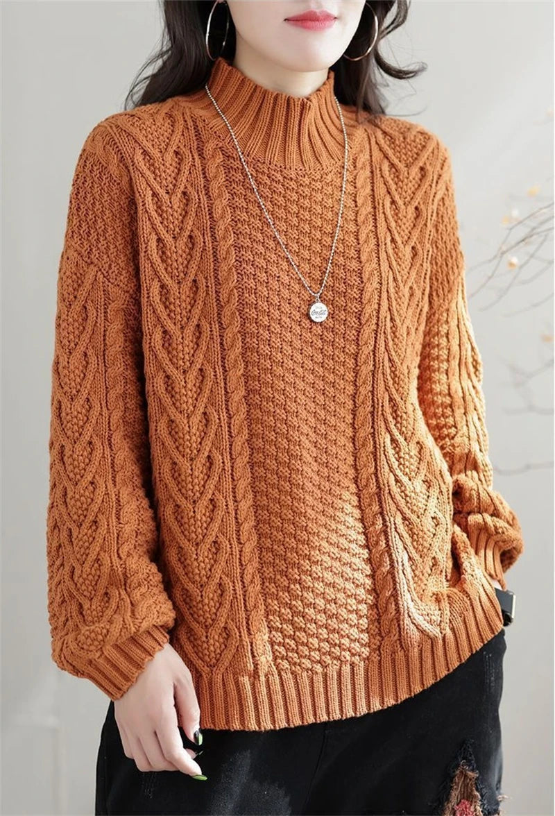 Audrey Textured Pullover