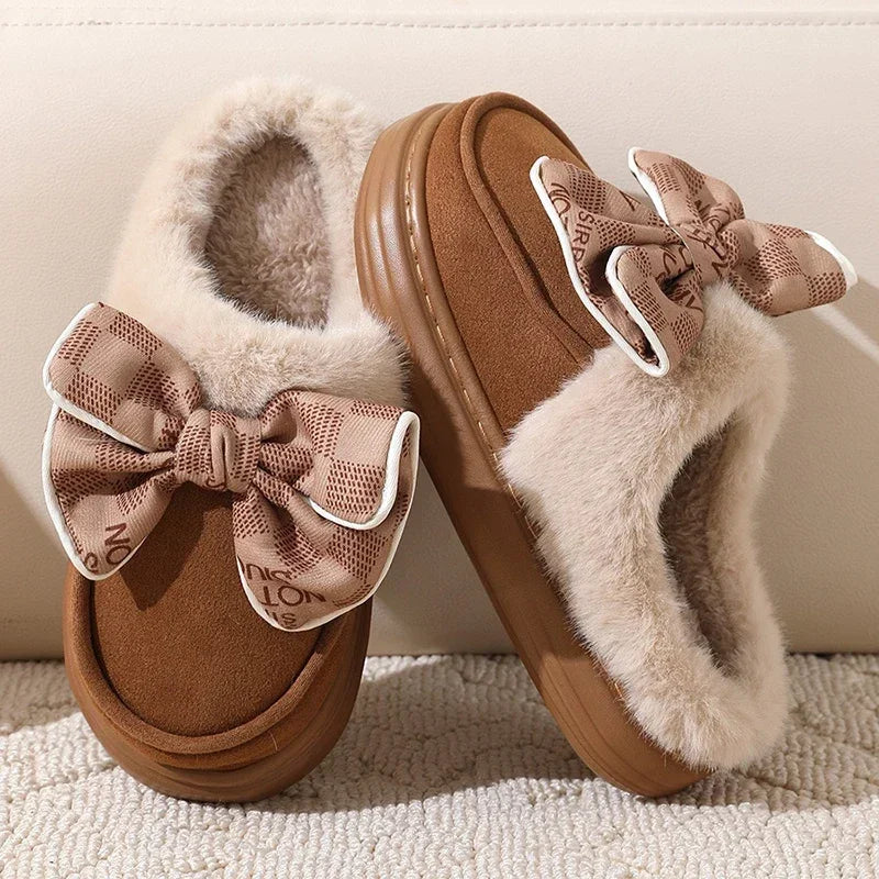 Belle Bow Slippers