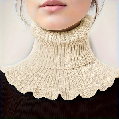 Alba Ruffle Knit Collar