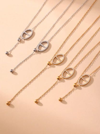 Nadia Drop Pendant Necklace