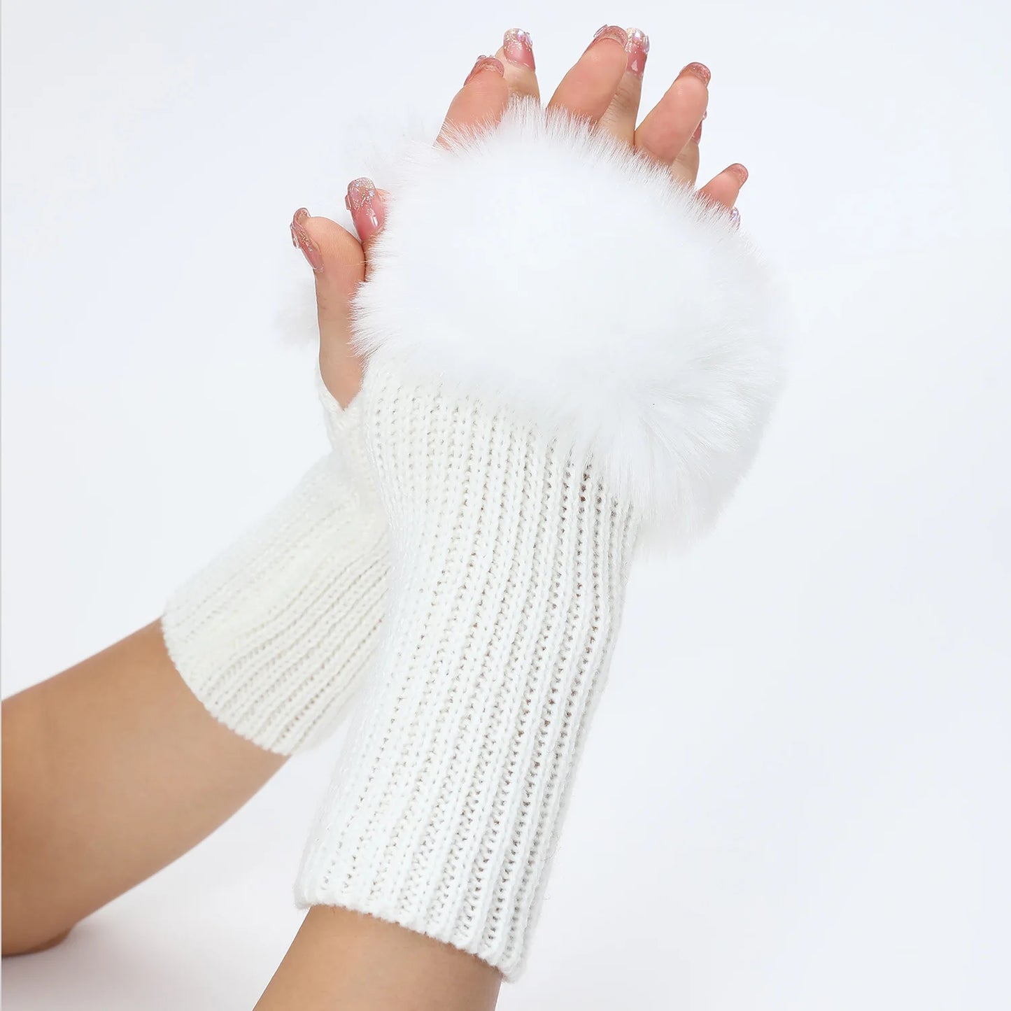 Lana Fur Gloves