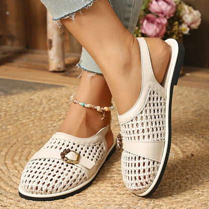Noémie Woven Sandals