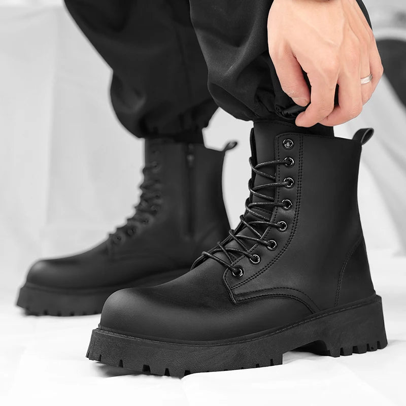 Phantom Matte Lug Boots