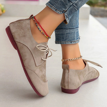 Liana Lace-Up Flats