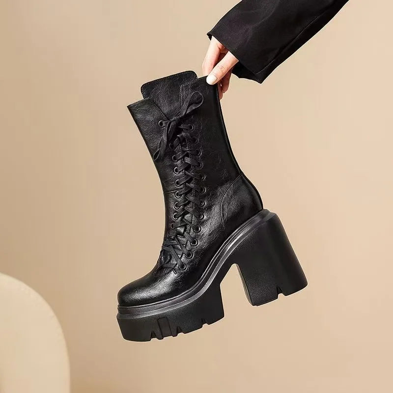 Raya Rebel Platform Boots