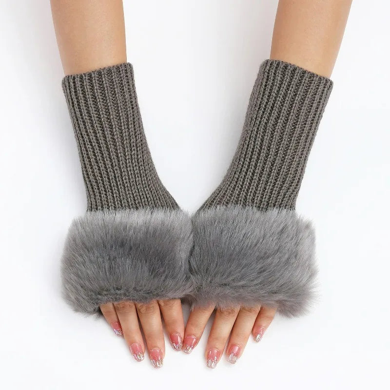 Lana Fur Gloves