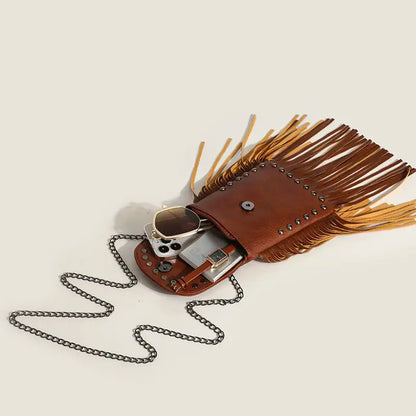 Rebel Tassel Shoulder Bag
