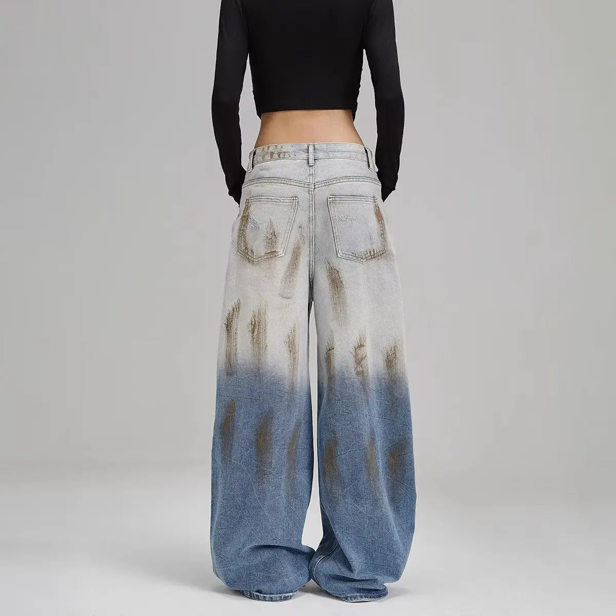 Luna Fade Baggy Jeans