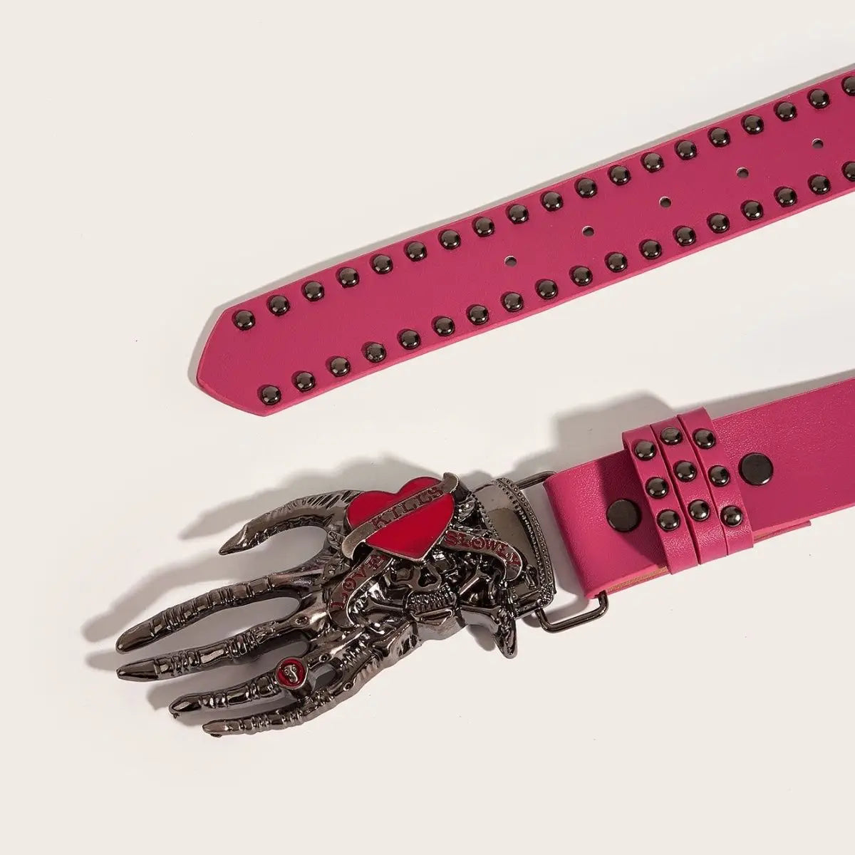 Love Kills Studded Belt