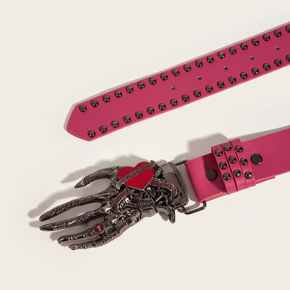 Love Kills Studded Belt