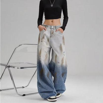 Luna Fade Baggy Jeans