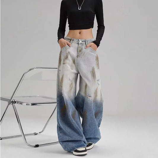 Luna Fade Baggy Jeans