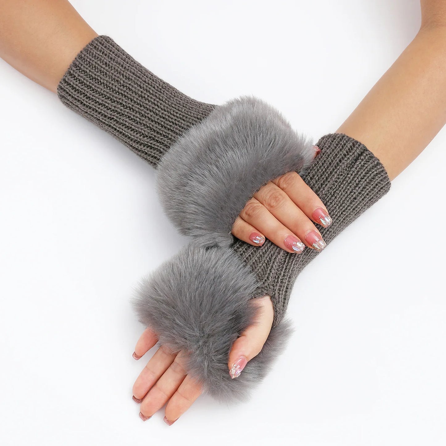 Lana Fur Gloves