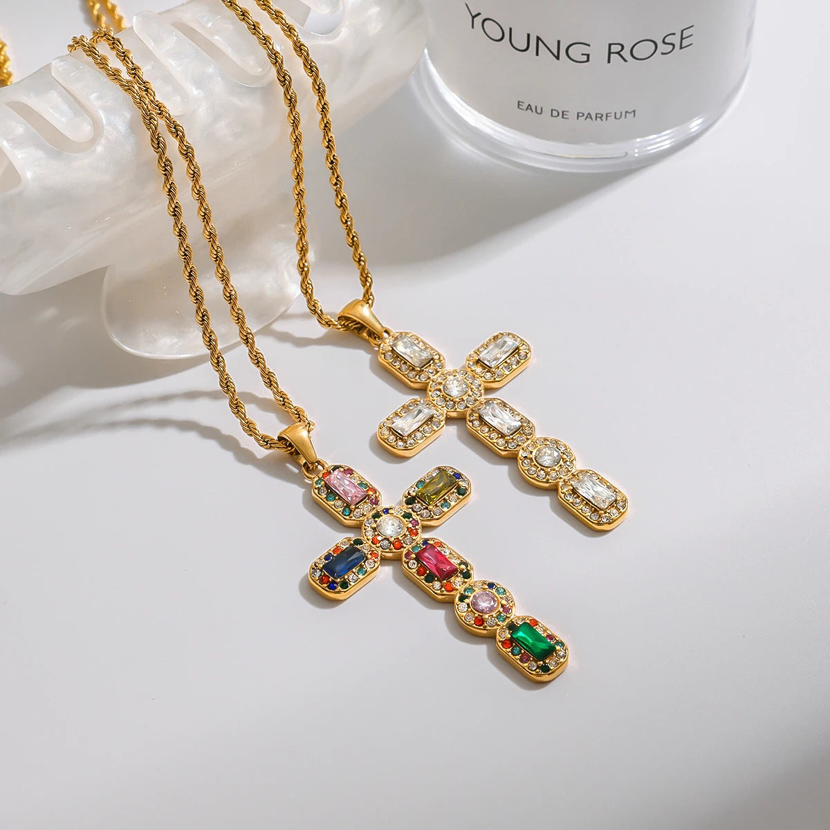 Marielle Cross Necklace