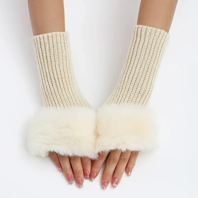Lana Fur Gloves