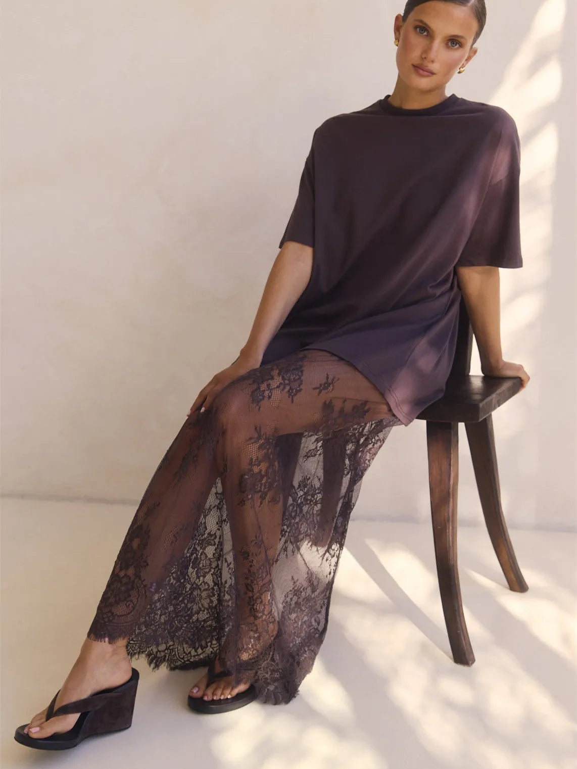 Vera Lace Maxi Dress