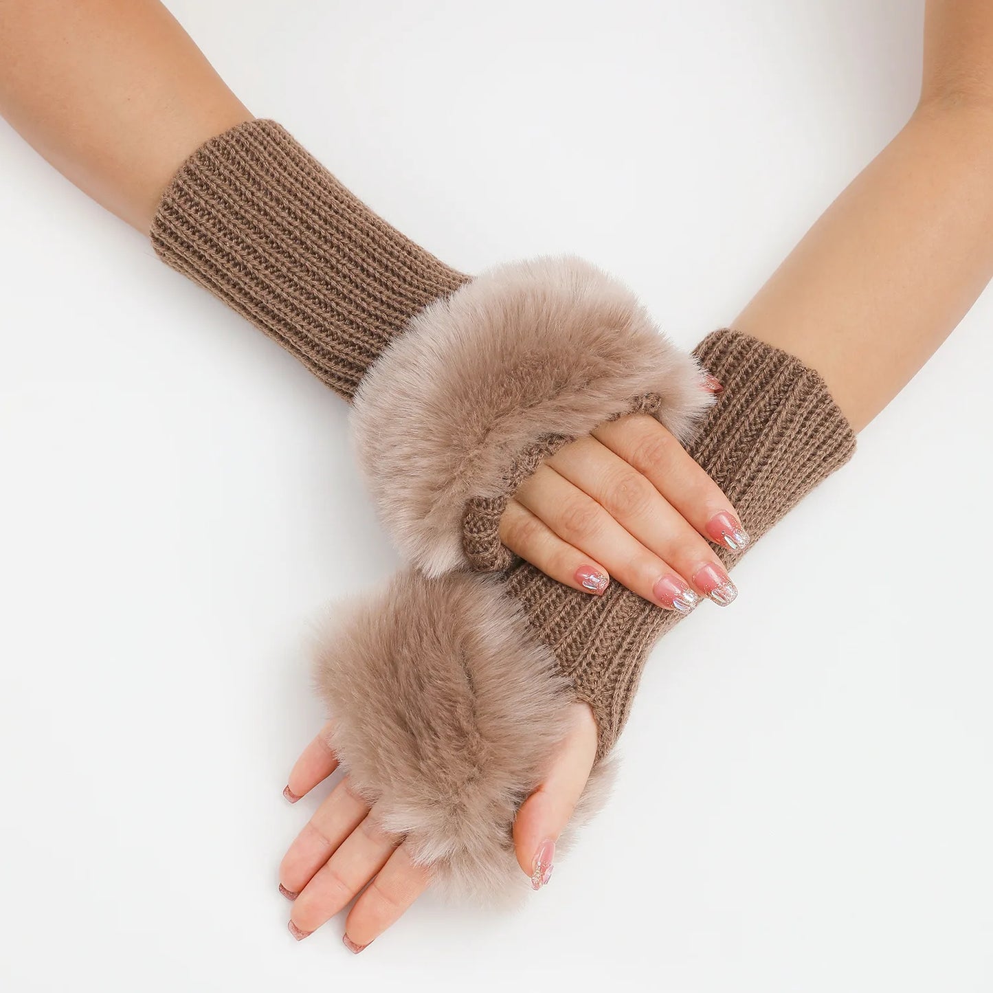 Lana Fur Gloves