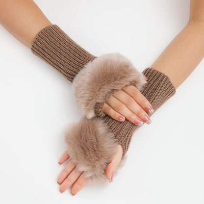 Lana Fur Gloves