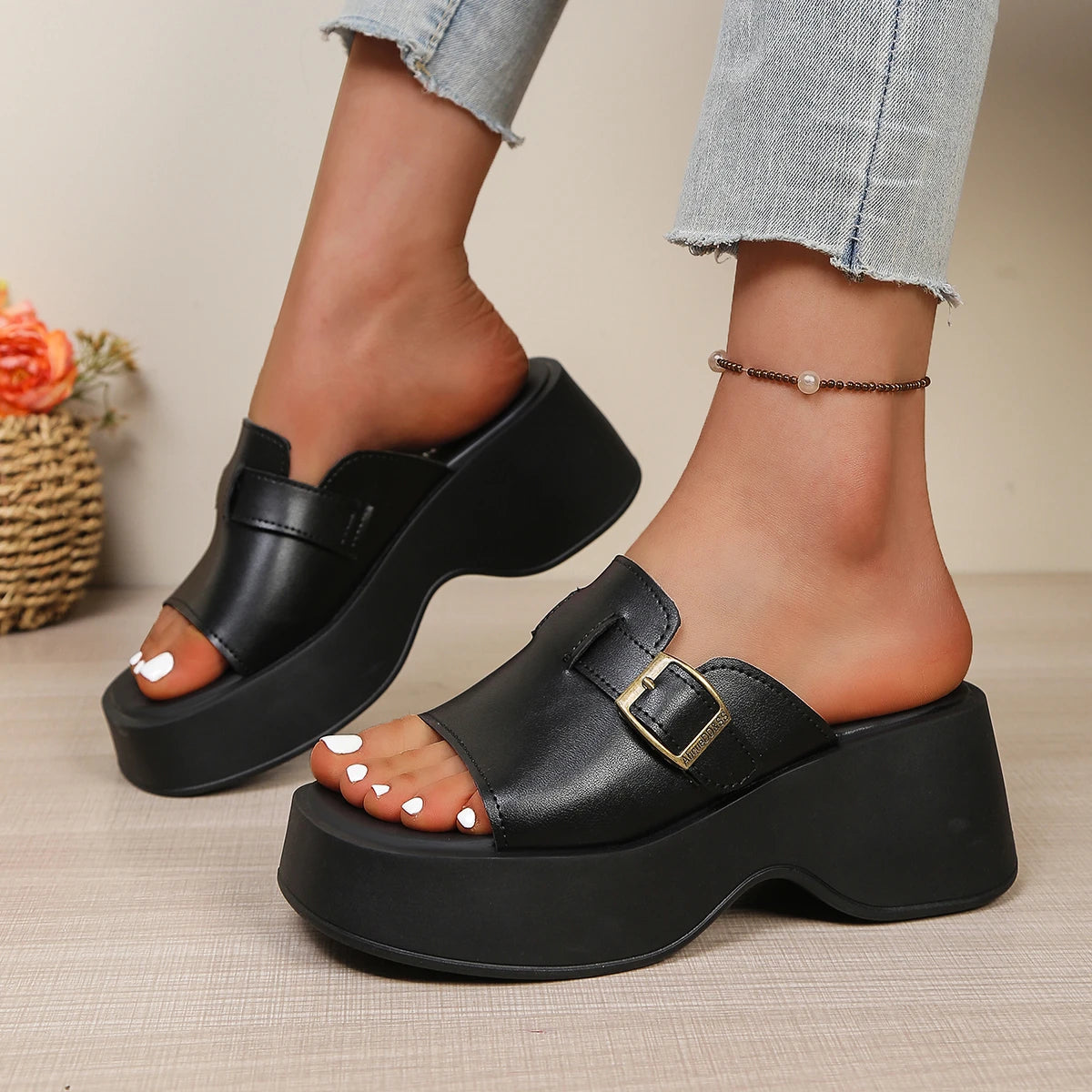 Selene Platform Wedges