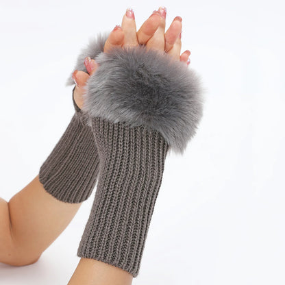 Lana Fur Gloves