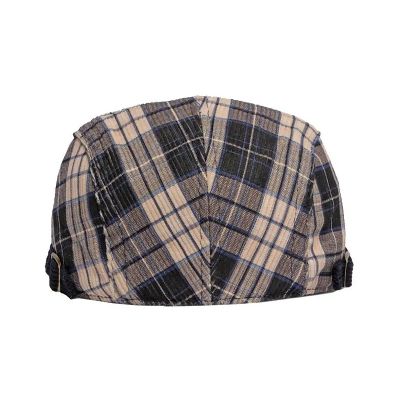 Harrington Plaid Cotton Cap