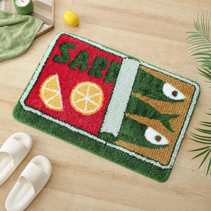 Sardinia Plush Bath Mat