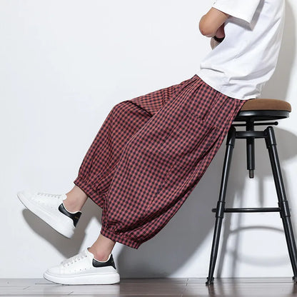 Metro Plaid Joggers