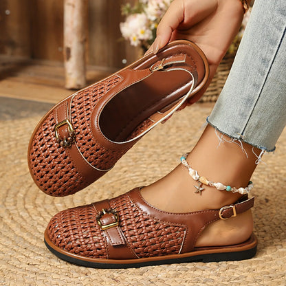 Noémie Woven Sandals
