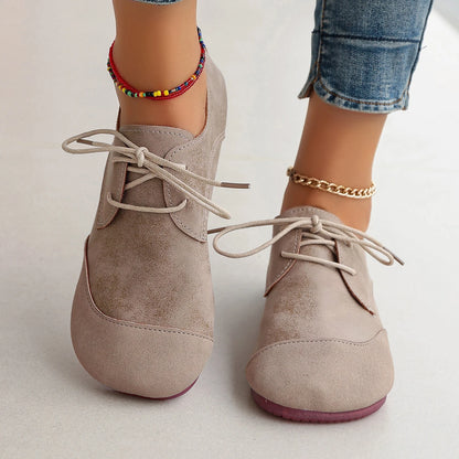 Liana Lace-Up Flats
