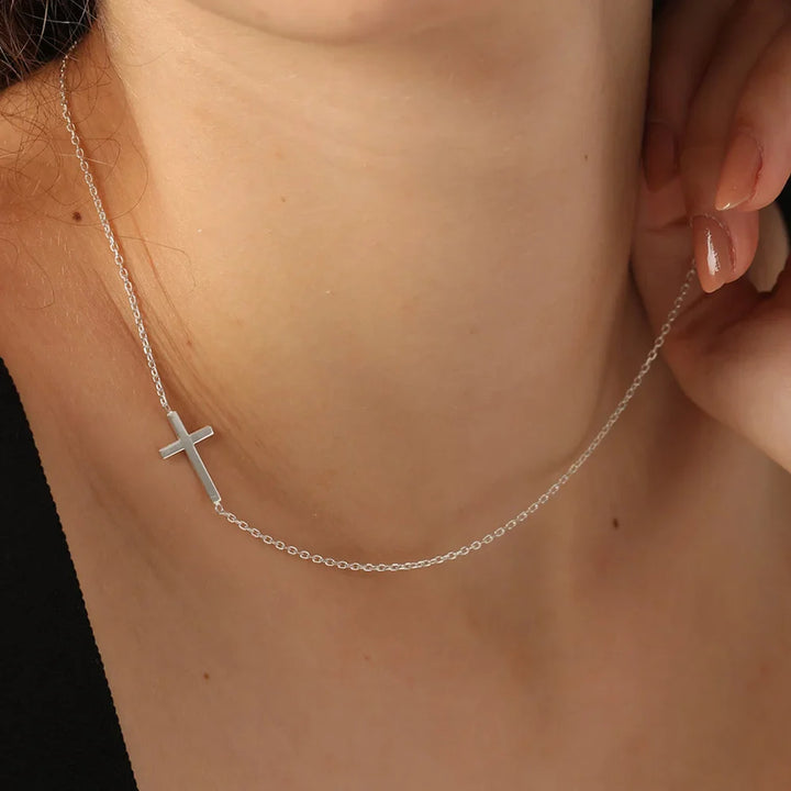 Luma Cross Necklace