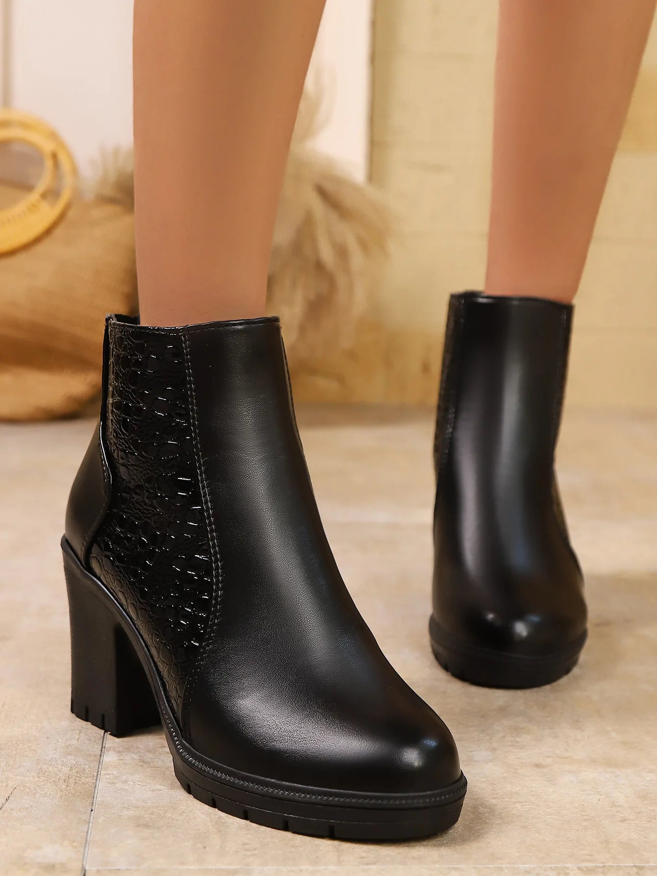 Talia Croc Boot