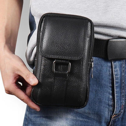 Brixton Leather Crossbody Bag