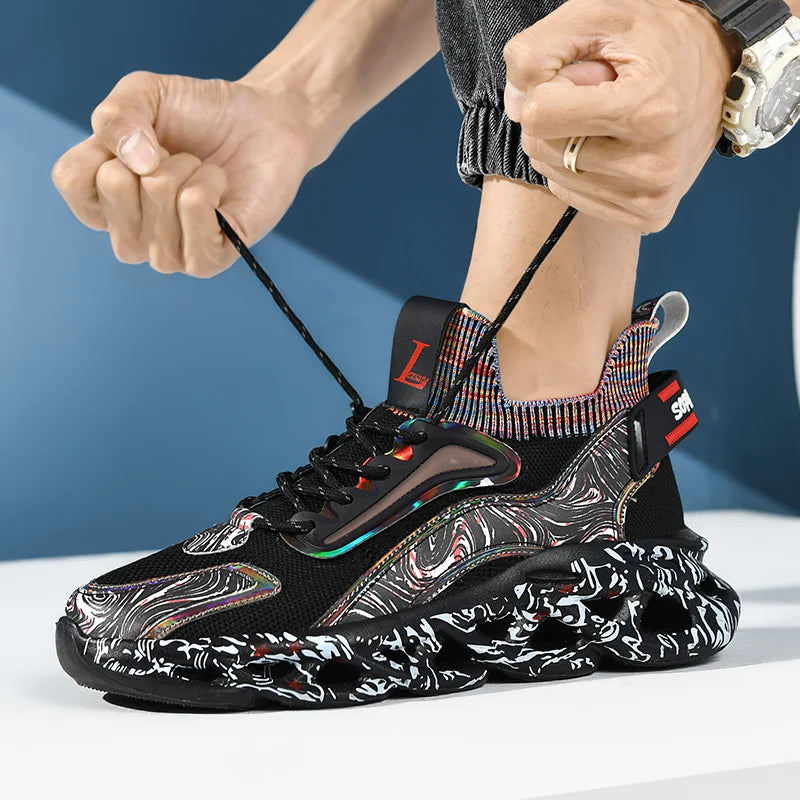Blaze Graphic Sneakers