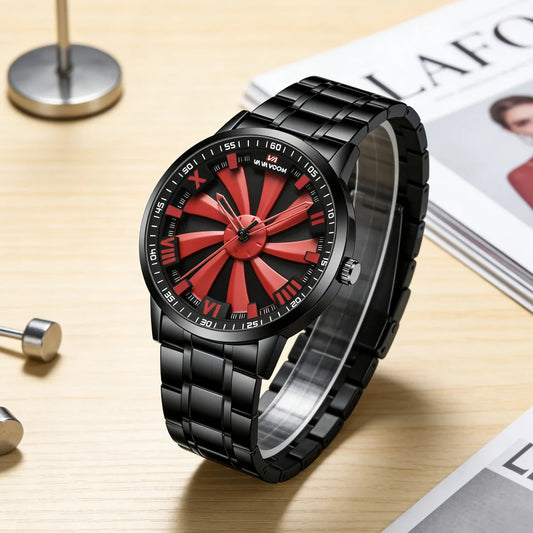 Obsidian Spin Dial Watch