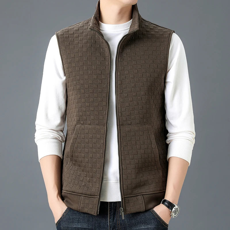 Harlan Textured Vest