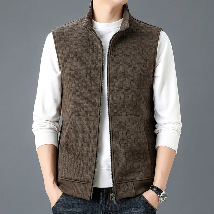 Harlan Textured Vest