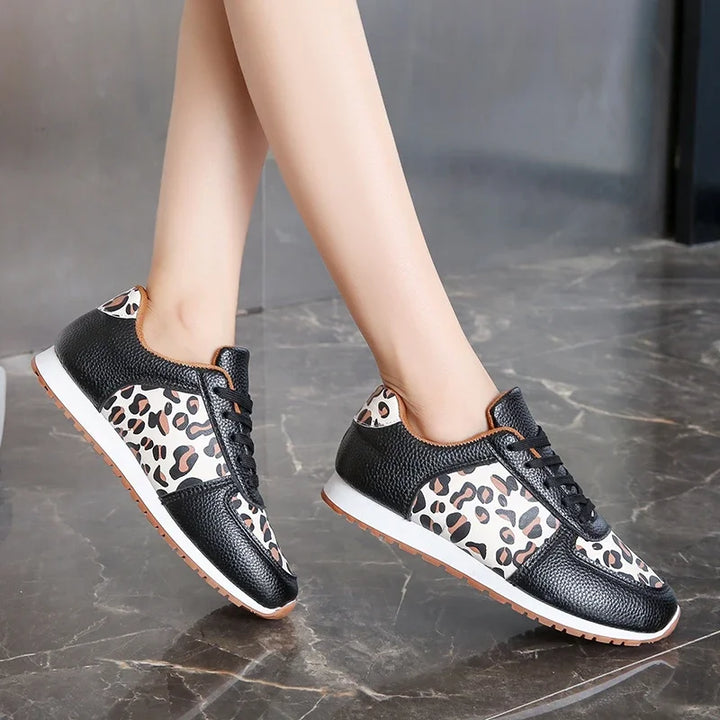 Reese Leopard Sneakers