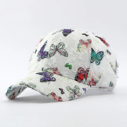 Meadow Fringe Butterfly Cap