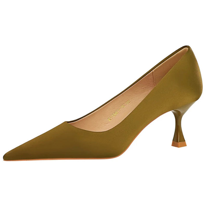 Lucerne Silk Heels