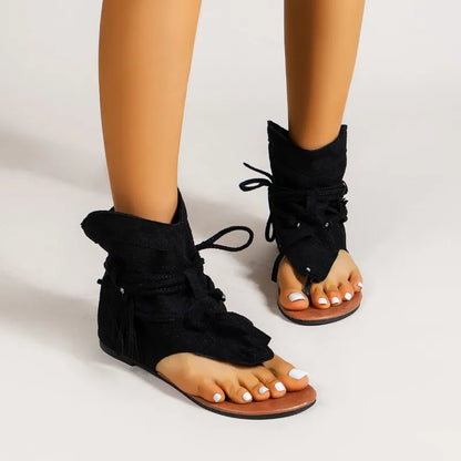 Sahara Fringe Sandals