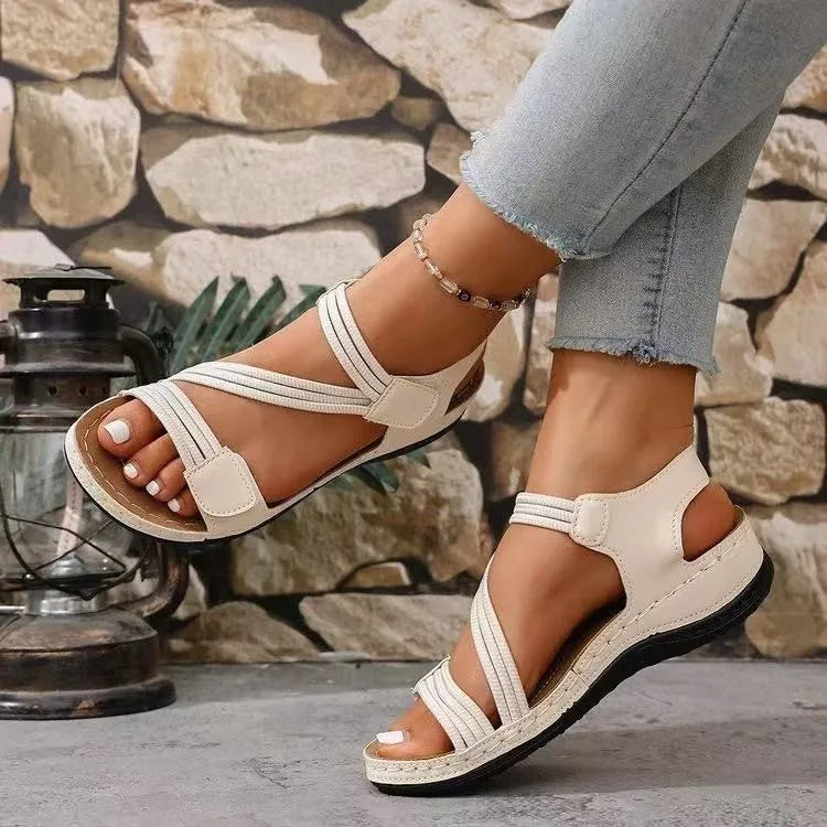 Clara Roman Strap Sandals
