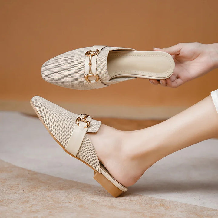 Bellamy Heeled Mules