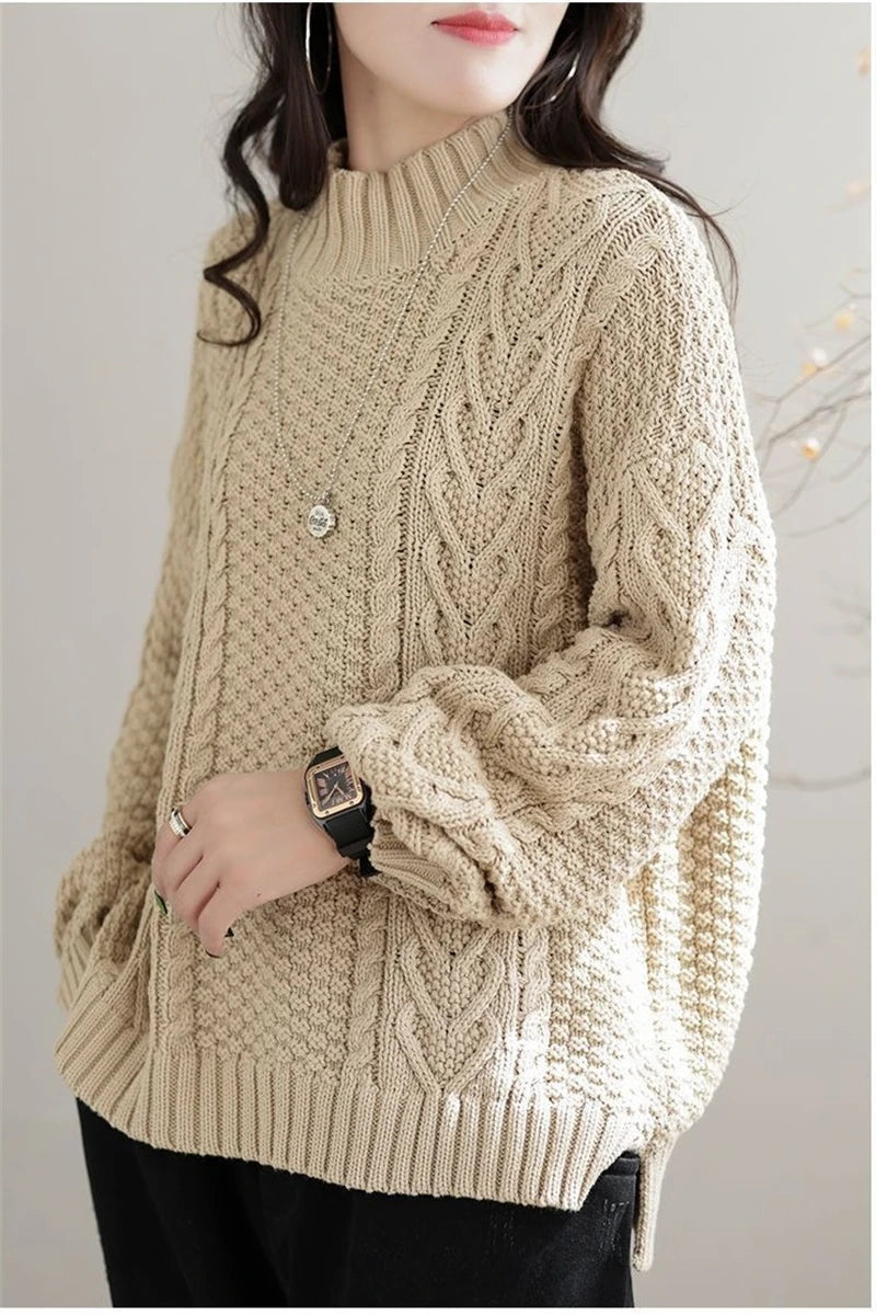 Audrey Textured Pullover