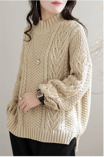 Audrey Textured Pullover