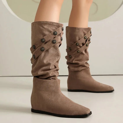 Veyra Rivet Boots