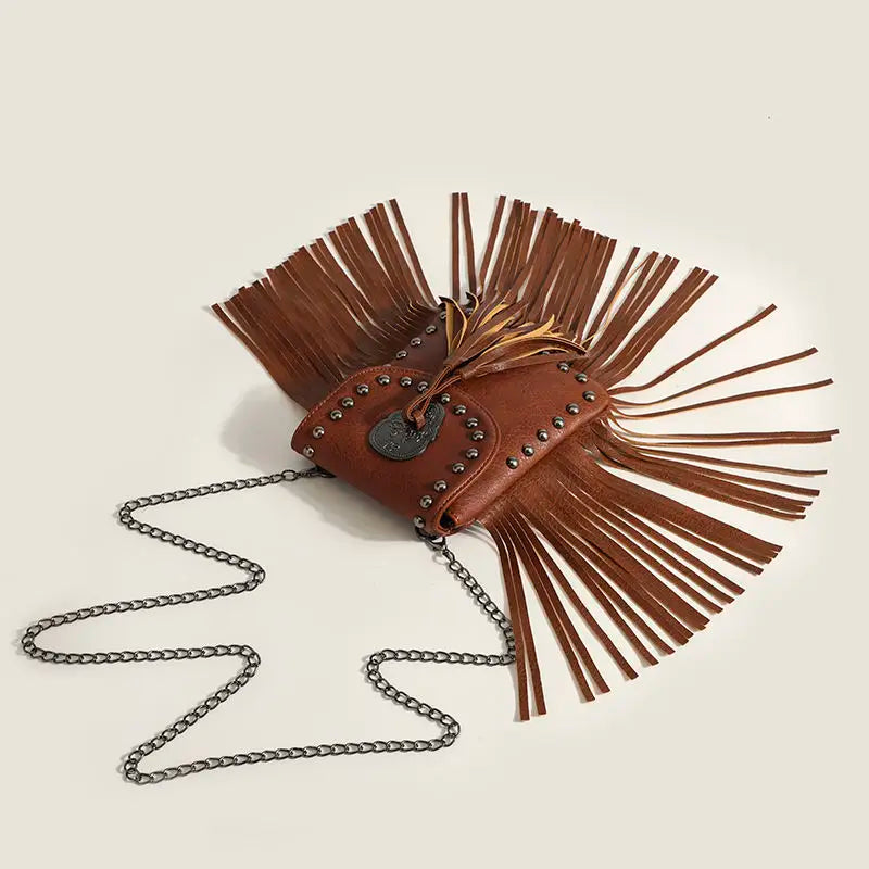 Rebel Tassel Shoulder Bag